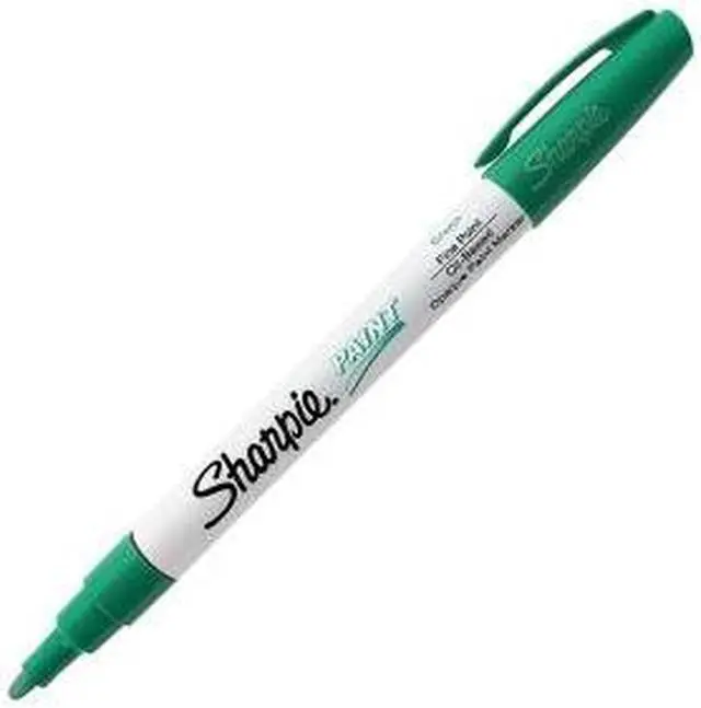 Alt view image 2 of 5 - Permanent Paint Marker, Fine Point, Green
