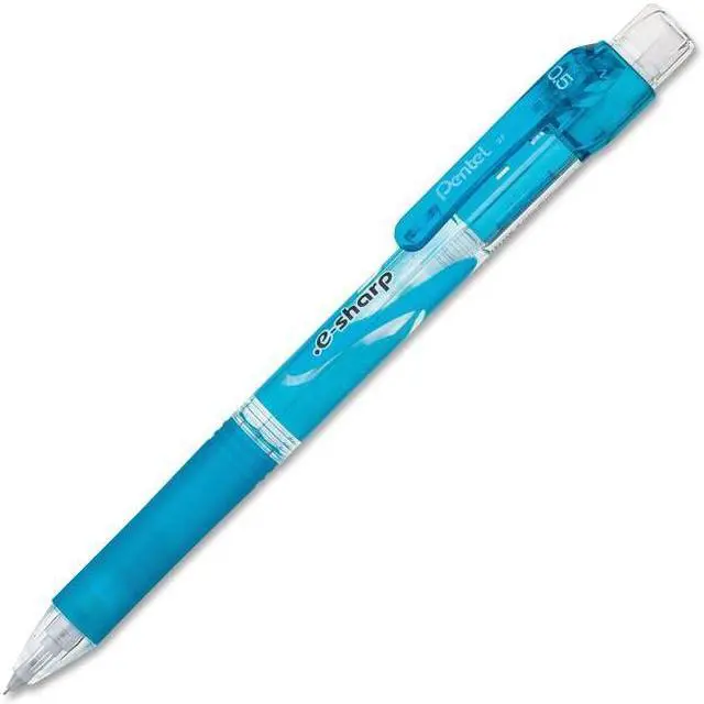 Alt view image 3 of 11 - Pentel .e-Sharp Mechanical Pencil .5 mm Sky Blue Barrel AZ125S