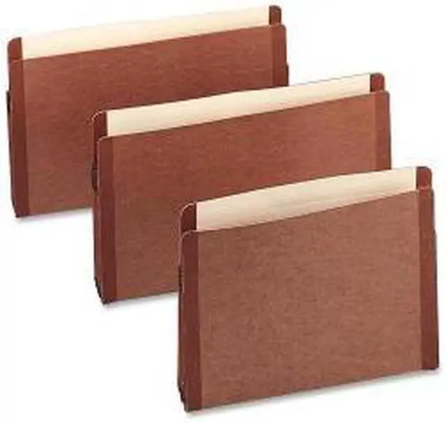 Alt view image 2 of 10 - Pendaflex Expanding File Pockets Vertical 1-3/4" Exp Letter 10/BX Red 85141