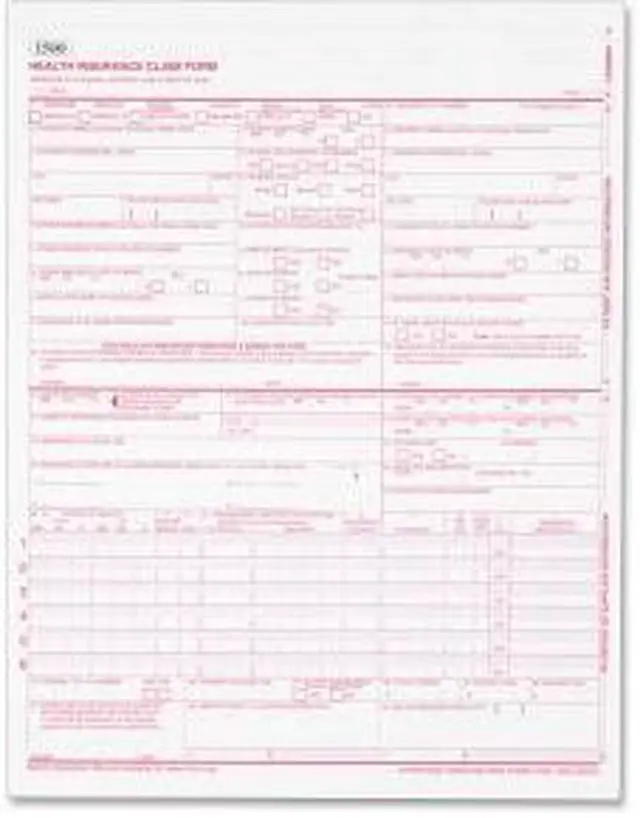 Alt view image 3 of 8 - Centers for Medicare and Medicaid Services Forms, 8 1/2 x 11, 500 Form