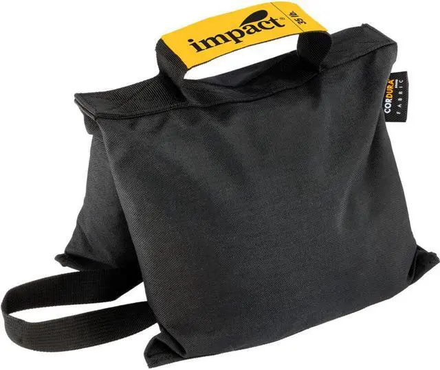 Main image of Impact Saddle Bag (35 lb) Weight Bags for Light Stand Photography Video Equipment, Heavy Duty Saddlebag for Backdrop Stand, Photo Tripod, Canopy, Pop up Tent, Umbrella Base, Fishing Chair