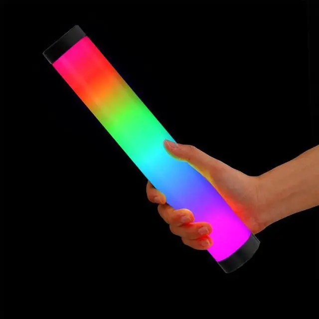 Alt view image 4 of 7 - Genaray RGB 1' Tube Light LED Full Color Portable Video Light w/ App Control, 2800 to 8000K CCT HSI Modes, 10 Lighting & 7 Pixel Effects, CRI 96, TLCI 99, Li-Ion Battery, Passive Cooling, 103 Lux