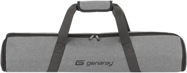 Alt view image 2 of 7 - Genaray RGB Pixel LED Tube Carry Bag Stores 4 of 2' Lights, Water Resistant Cordura Fabric, Protective & Durable with Separate Padded Pocket for Each Light , Padded Handle Wrap & Power Adapters