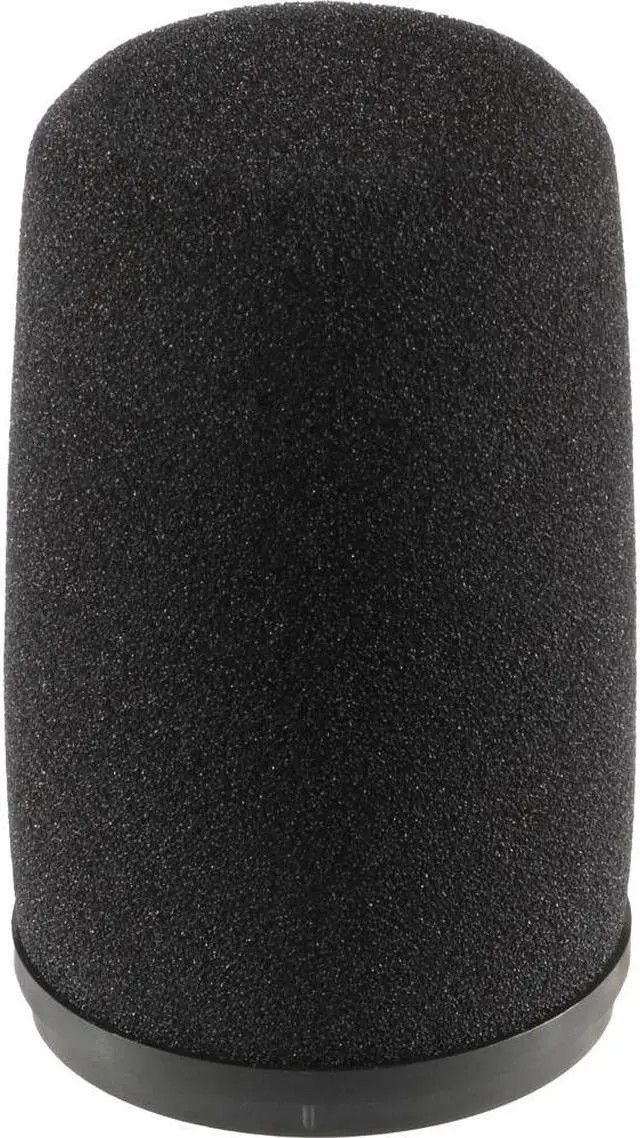 Main image of Auray High-Density Foam Replacement Windscreen for Shure SM7 Microphones Black, Reduces Plosives & Breath Noise with Snap-On Design Perfect for Studio Recording, Broadcasting, and Podcasting