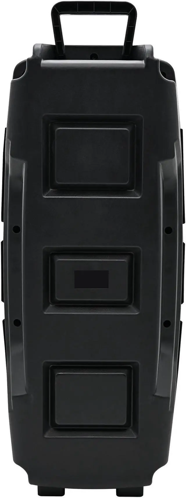Alt view image 3 of 7 - 400-Watt Rechargeable Bluetooth Speaker - Dual 8" Colourful LED Woofers, USB Mode, SD Card, FM Radio, Mic Input for Perfect On-The-Go Karaoke, Party Nights by Technical Pro