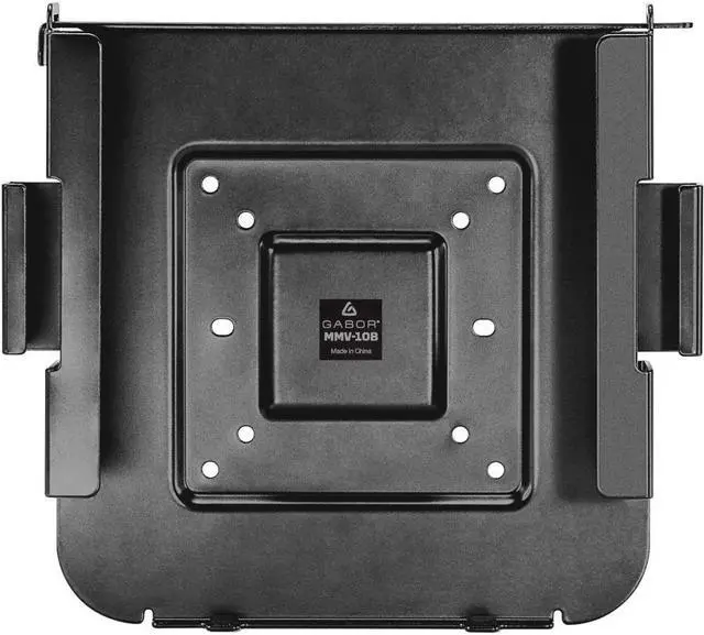 Main image of Gabor Mac Mini VESA Mount/Wall Mount/Under Desk Mount, Custom Mount for The Mac Mini (2010+), Mac Mini VESA Mounting Stand/Mounting Bracket    Wall/Desk/Display Mount with VESA Compatibility, Black