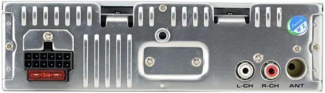 Alt view image 3 of 4 - Dual Single DIN Fixed Face CD/MP3 Player AM/FM Receiver with Bluetooth, USB Input, Voice Activation, and Smart App Integration