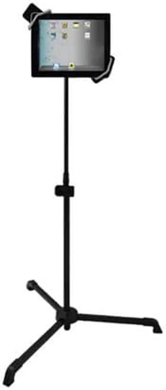 Alt view image 2 of 17 - Universal Tablet PC/Android/Kindle/iPad Floor Stand For Music, Reading, Bedside Use,Fitness Use