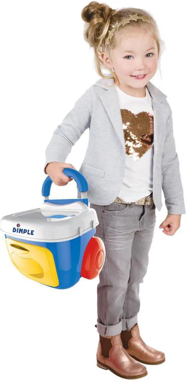 Alt view image 3 of 5 - Dimple DC13997 On The Go Carrier Toy Kitchen Set (30-Piece Set) With Lights and Sounds