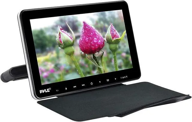 Main image of Pyle PLHRDVD108KT Vehicle Headrest Mount CD/DVD Players - Car Video Entertainment System with Dual Display Monitors, Wireless Headphones (10.5’’ -inch)