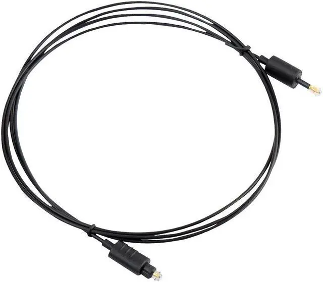 Alt view image 2 of 6 - Pyle Home PDOC6  Mini-Toslink to Toslink Optical Digital Audio Cable (6 feet)