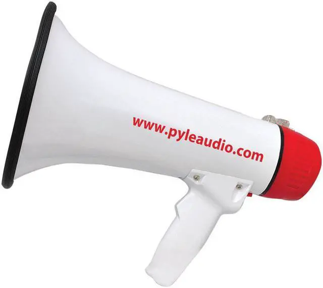 Alt view image 2 of 14 - Pyle Pro 40W Megaphone Aux Input Lithium Battery
