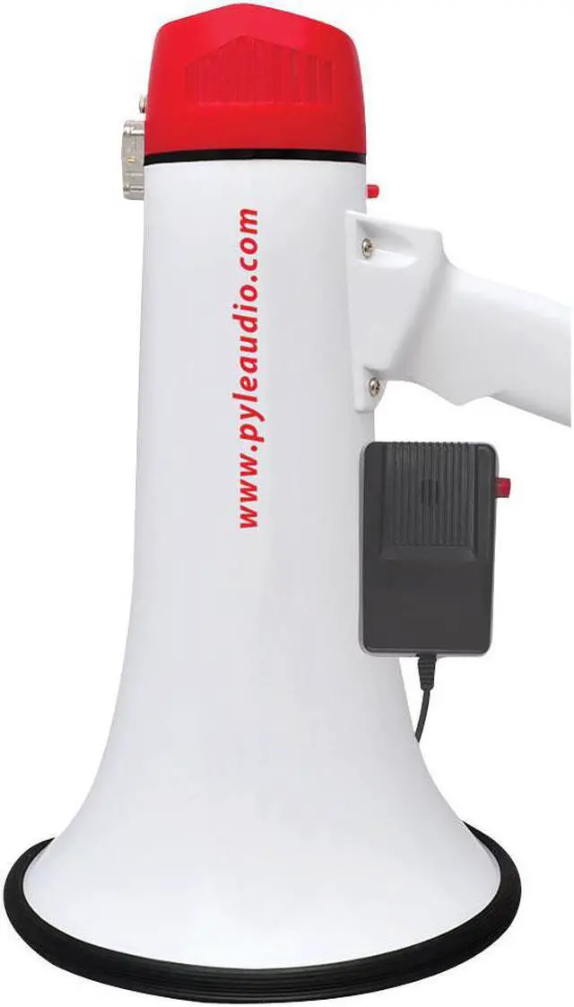 Alt view image 3 of 14 - Pyle Pro 40W Megaphone Aux Input Lithium Battery