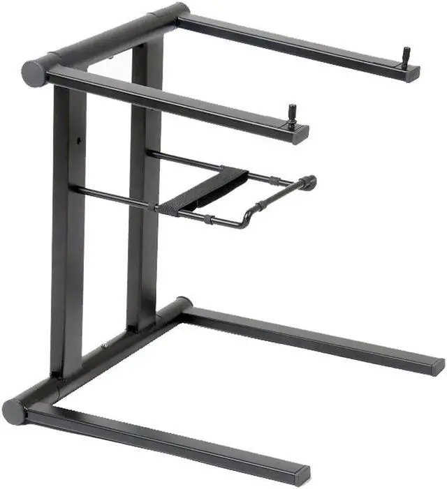 Main image of Universal Portable Foldable Professional DJ Laptop Stand with Second Accessory Tray