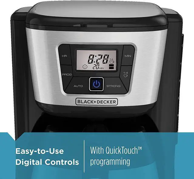 Alt view image 10 of 10 - Black & Decker CM2035B Black 12-Cup Thermal Coffeemaker