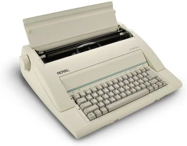 Alt view image 13 of 16 - Royal 69149V Scriptor Personal Portable Electronic Typewriter