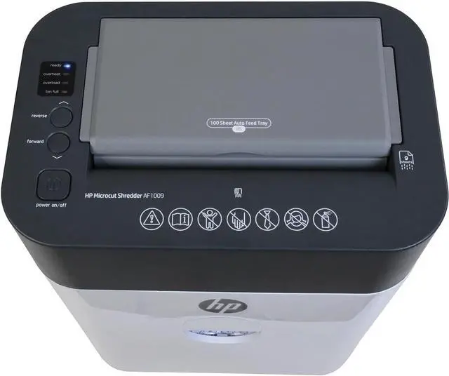 Alt view image 4 of 5 - Royal HP AF1009 100 Sheet Auto-Feed Microcut Paper Shredder