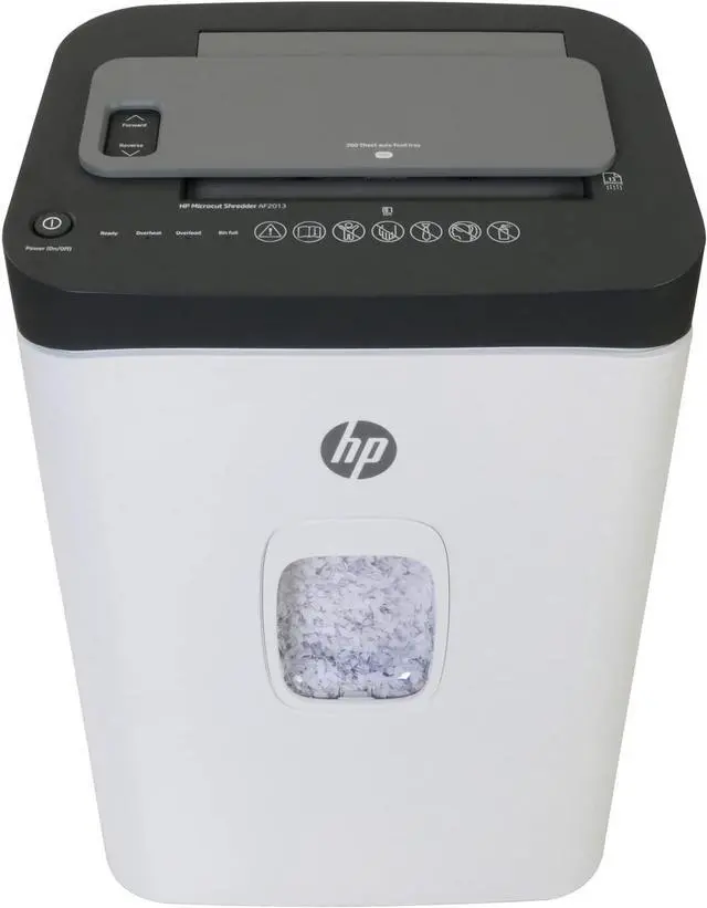 Alt view image 4 of 4 - Royal Af2013 Paper Shredder - Non-continuous Shredder - Micro Cut - 13 Per Pass - for shredding Paper, Credit Card - 1 Hour Run Time - 40 Minute Cool Down Time - 7.40 gal Wastebin Capacity - 730.79 W