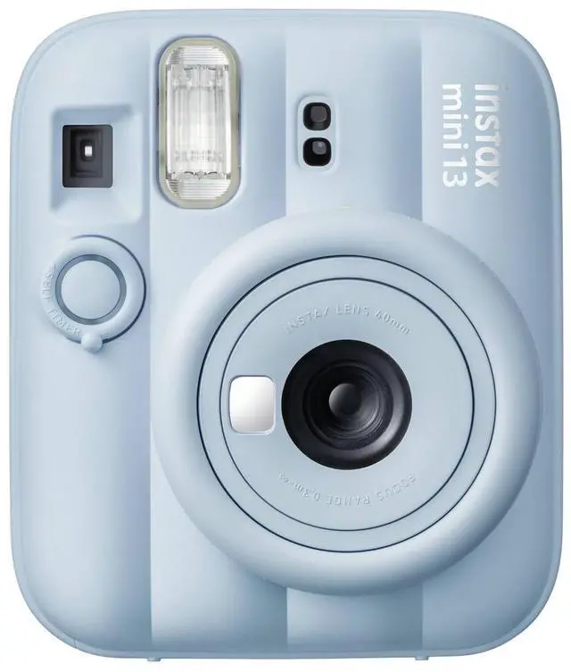 Alt view image 2 of 6 - Fujifilm Instax Mini 13 Instant Film Camera Frost Blue + Case + instax Mini Instant Film (40 Sheets) + Mini Photo Album