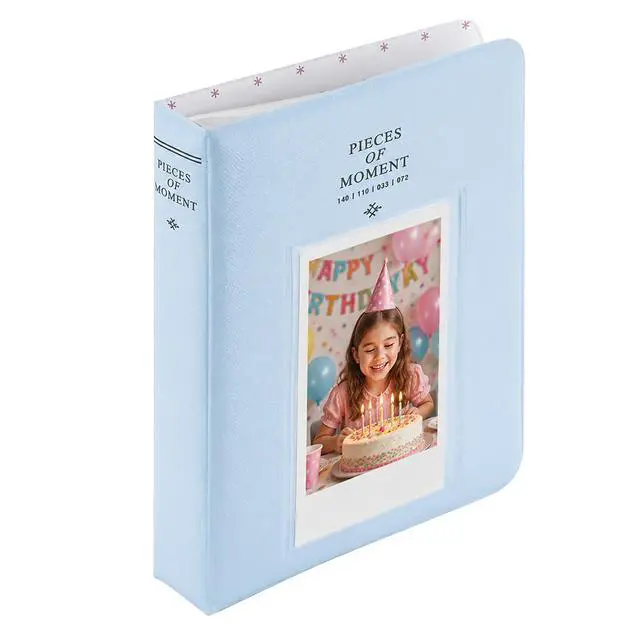 Alt view image 6 of 6 - Fujifilm Instax Mini 13 Instant Film Camera Frost Blue + Case + instax Mini Instant Film (40 Sheets) + Mini Photo Album