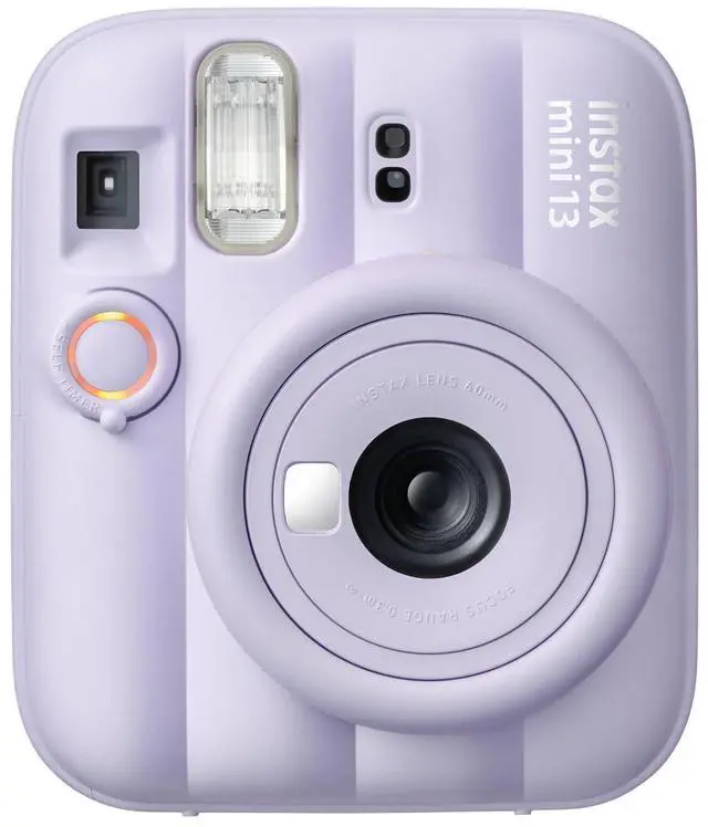 Alt view image 2 of 6 - Fujifilm Instax Mini 13 Instant Film Camera Dreamy Purple + Case + instax Mini Instant Film (40 Sheets) + Mini Photo Album