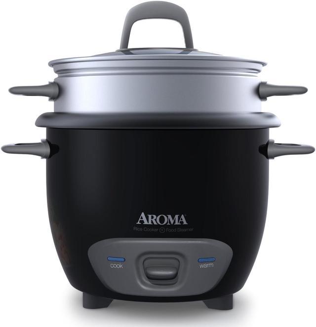 AROMA ARC-743-1NGB 3-Cup (Uncooked)/6-Cup (Cooked) Pot-Style Rice