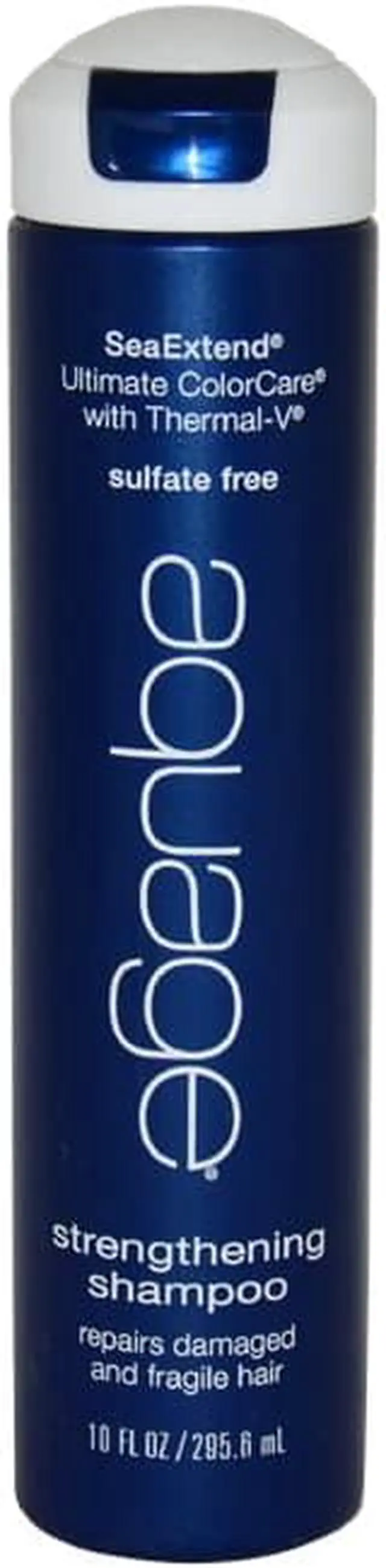 Alt view image 4 of 6 - Aquage Sea Extend Strengthening Shampoo For Damaged And Fragile Hair 10 oz.