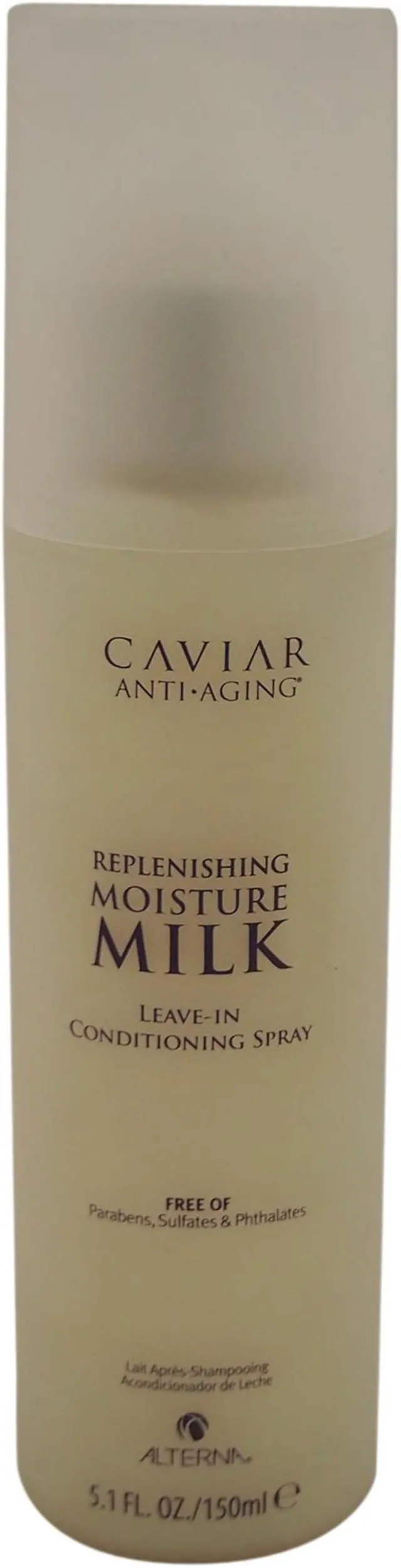 Alt view image 2 of 4 - Alterna Caviar Anti-Aging Replenishing Moisture Milk Leave-In Conditioning Spray 5.1oz
