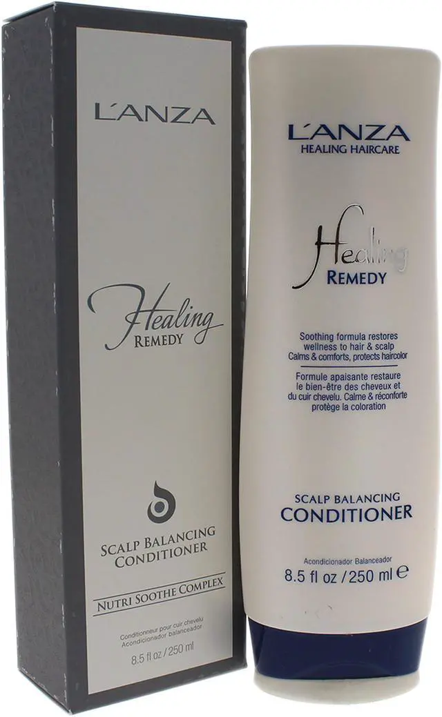 Alt view image 3 of 7 - Lanza - Healing Remedy Scalp Balancing Conditioner 250ml/8.5oz