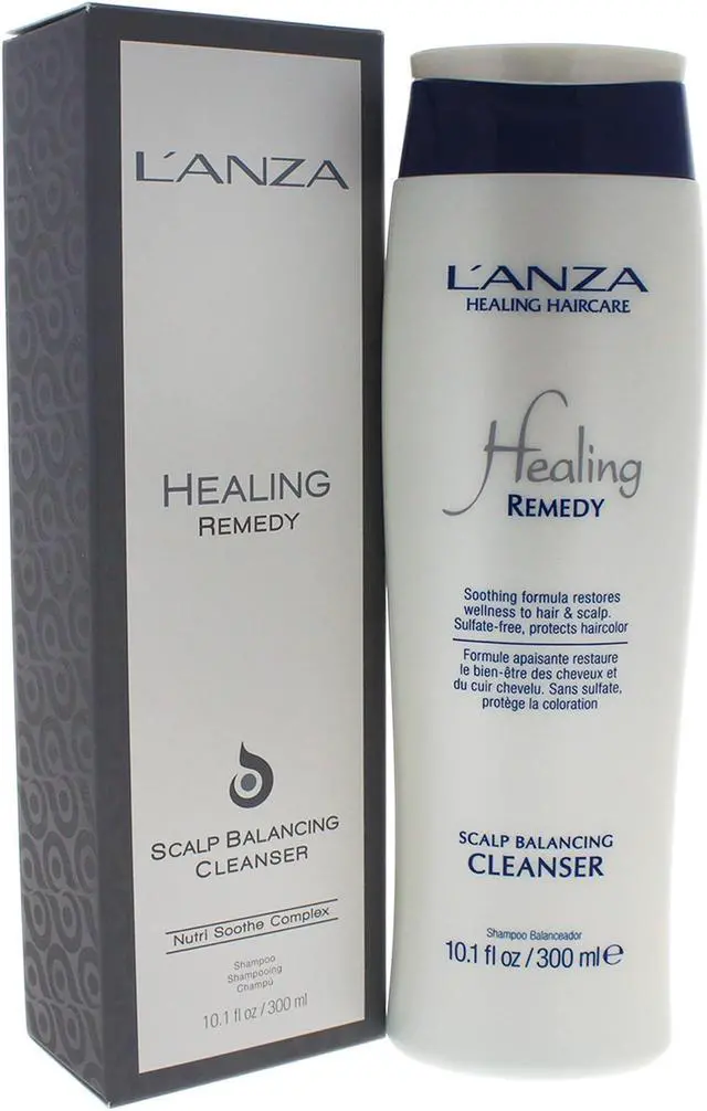 Alt view image 3 of 8 - Lanza - Healing Remedy Scalp Balancing Cleanser 300ml/10.1oz