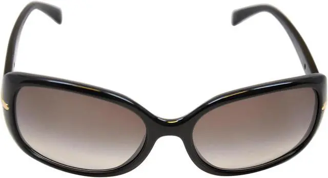 Alt view image 8 of 9 - PRADA Sunglasses PR 08OS 1AB0A7 Black 57MM