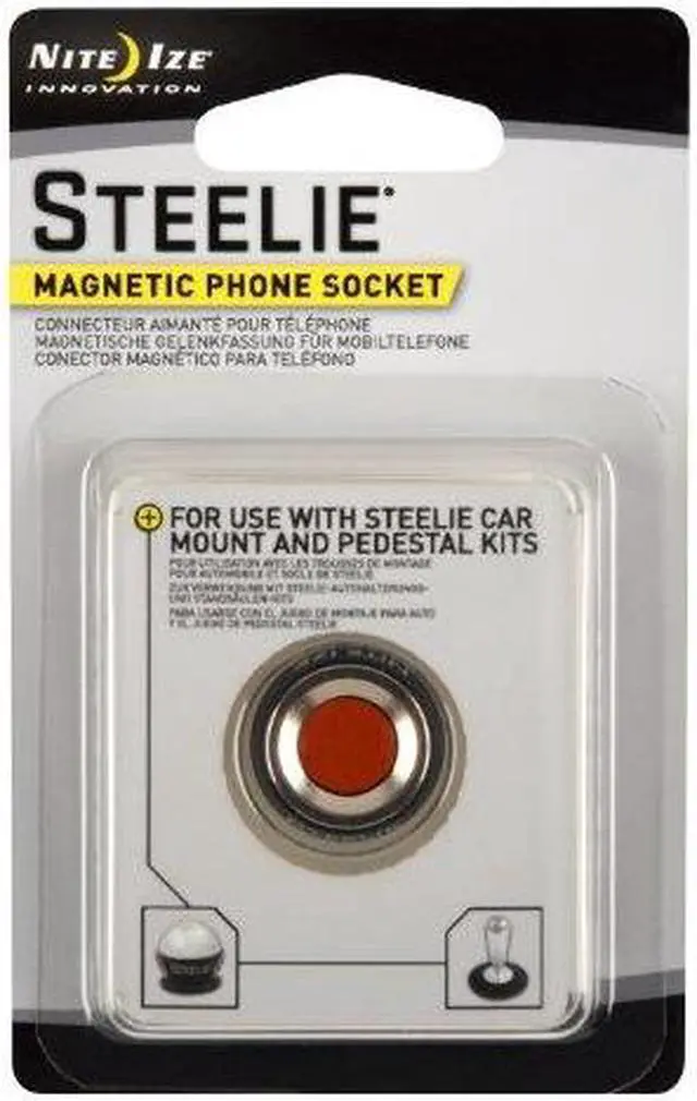 Alt view image 7 of 13 - NITE IZE STSM-11-R7 Steelie Magnet, Universal, Neodymium