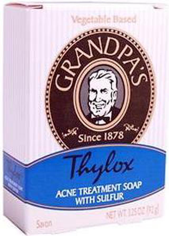 The Grandpa Soap Co. Thylox Acne Treatment Bar Soap, 3.25 oz