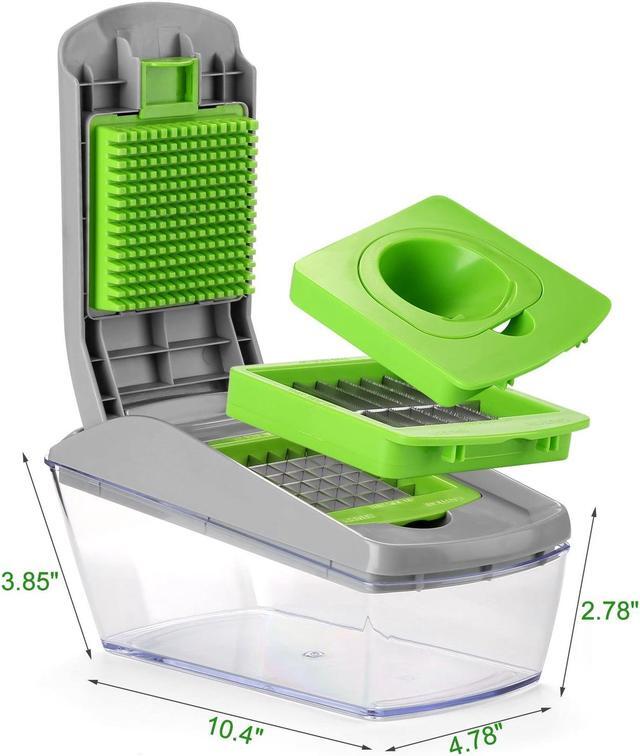 Alt view image 6 of 7 - FITNATE 13pcs Vegetable Spiralizer Mandoline Slicer Dicer Food Chopper Shredder Cutter