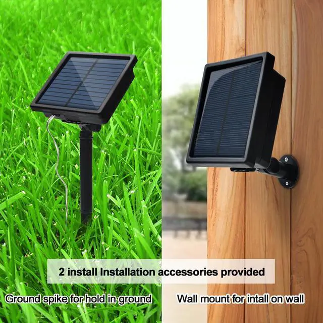 Alt view image 4 of 5 - AGPtEK 5V 300LED Curtain Light Warm White + Solar Panel