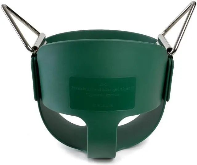 Alt view image 2 of 7 - AGPtEK Children's Full Bucket Swing With fully Coated Chain - Green