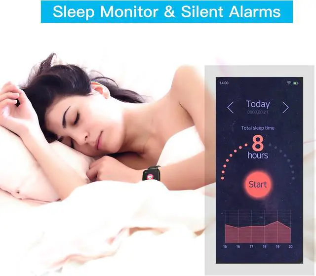 Alt view image 3 of 7 - P3 Fitness Tracker Smart Watch