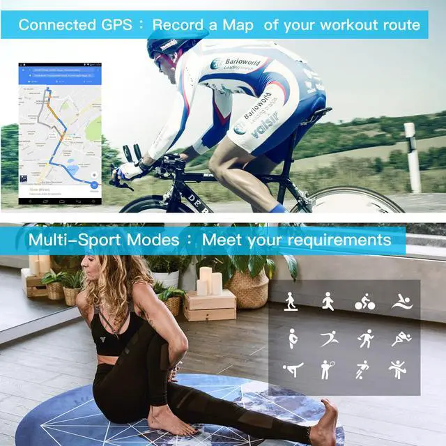 Alt view image 7 of 7 - P3 Fitness Tracker Smart Watch