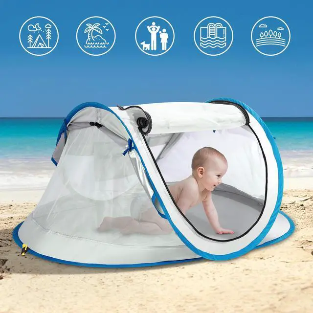 Alt view image 6 of 7 - FITNATE Baby Tent Mosquito Net for Beach UPF 50+ & UV Protection