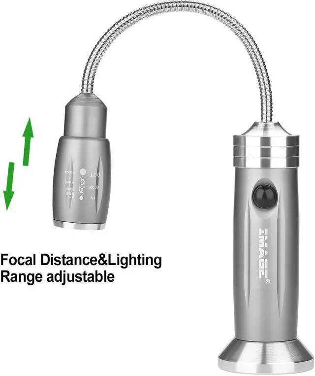 Alt view image 4 of 7 - IMAGE Magnetic Ultra-Bright Barbecue Grill Light with Super Bright LED Lights 2 pcs for Grilling