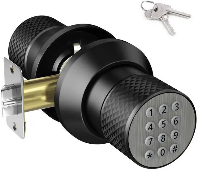 Main image of FITNATE Keyless Smart Lock Digital Door Lock with Keypad & Spare Keys