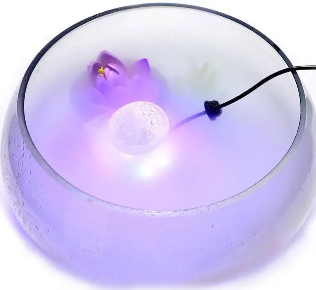 Alt view image 7 of 7 - FITNATE 12 LED Mist Maker Fogger Water Fountain Pond Fog Machine Atomizer Air Humidifier