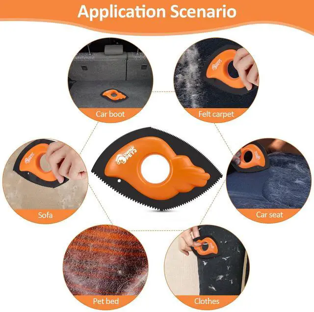 Alt view image 7 of 7 - Ownpets Pet Hair Detailer Dog & Cat Lint Remover for Furniture, Couch Sofas
