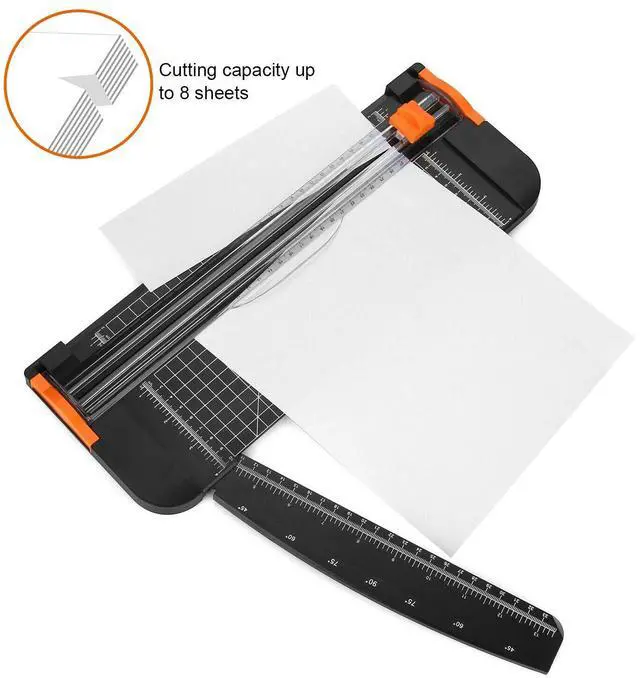 Alt view image 2 of 7 - AGPtEK 12" A4 Paper Trimmer Cutter Scrap Booking Tool Safeguard Guillotine Page