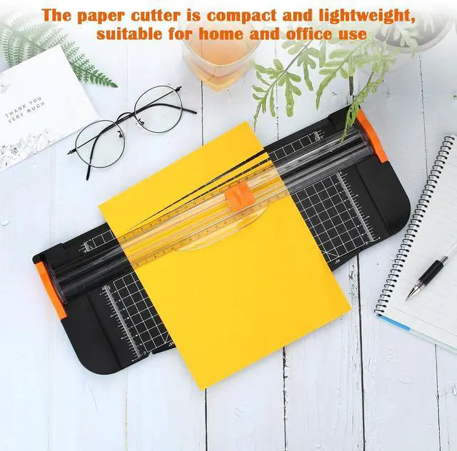 Alt view image 6 of 7 - AGPtEK 12" A4 Paper Trimmer Cutter Scrap Booking Tool Safeguard Guillotine Page