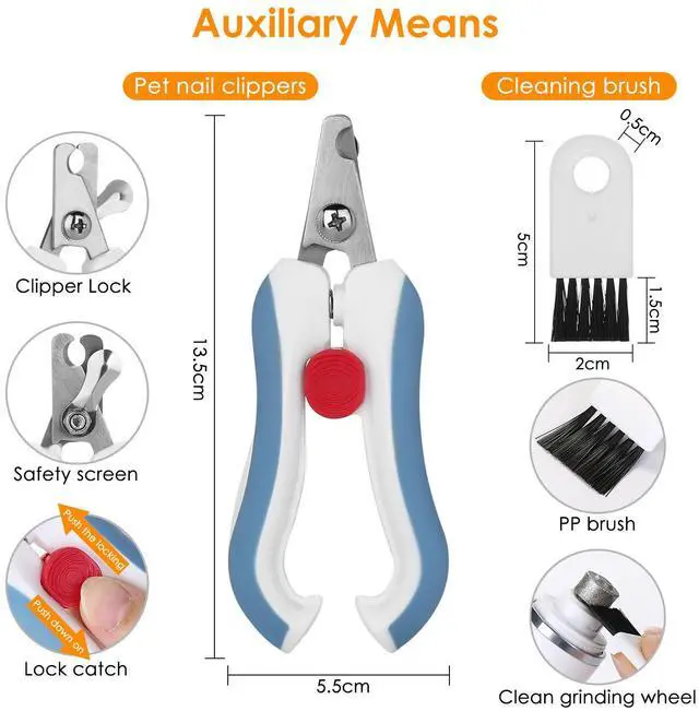 Alt view image 3 of 7 - Ownpets Pet Nail Grinder Trimmer Kit