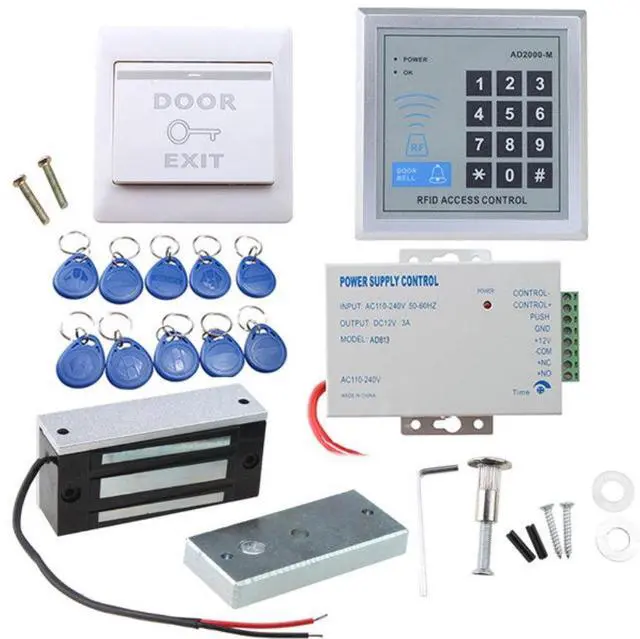 Main image of AGPtEK Full Set RFID Door Access Control System Kit
