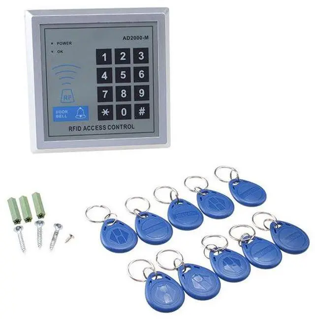 Alt view image 2 of 7 - AGPtEK RFID Door Entry Security Access Control System Kit Set Electronic Control Lock