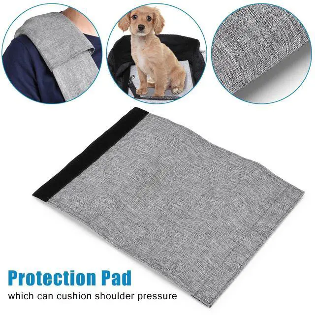 Alt view image 6 of 7 - Ownpets Ex-larger Pet Sling Carrier Hands-Free Dog Cat Bag for Hiking Travel