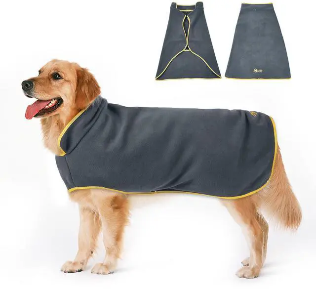 Main image of Ownpets Dog Fleece Vest, Adjustable Dog Coat Pet Jacket with Magic Tapes, Size XXL
